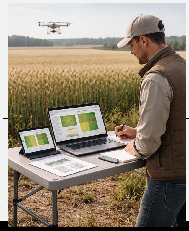 Система AI прогнозирования урожайности для точных агрономий в Анапе