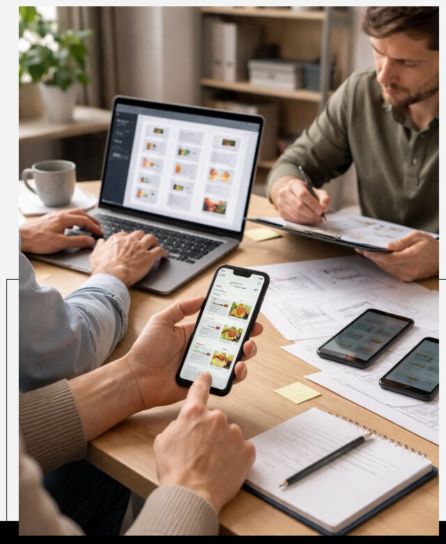 Разработка мобильного приложения торговой сети в Анапе